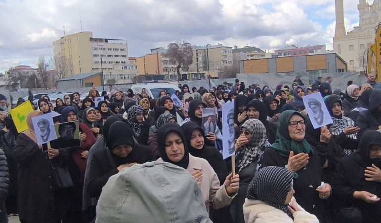 Iğdır’da Ayetullah Ali Hamaney yürüyüş düzenlendi