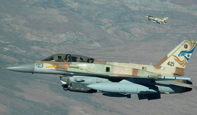 İsrail ordusu, Suriye’nin güneyine hava saldırısı düzenlendi