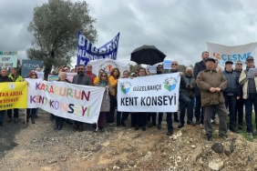 İzmir-Çeşme Otoyolu’ndaki özelleştirme kararı protesto edildi