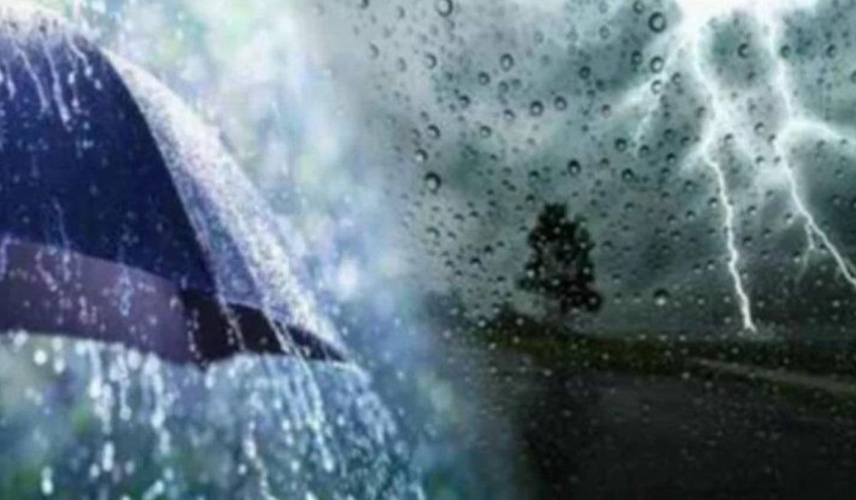 Meteoroloji'den 19 il için fırtına, sağanak ve toz taşınımı uyarısı