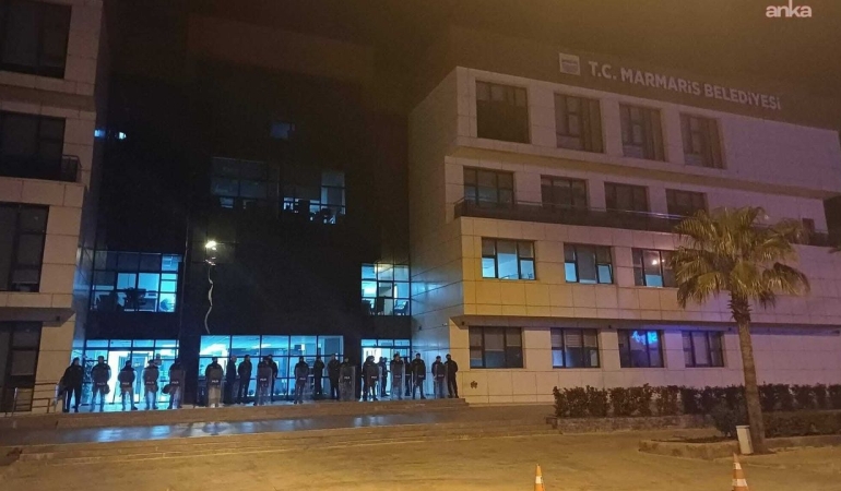 Marmaris Belediyesi’ne operasyon: 13 gözaltı