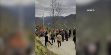 Giresun'da Alagöz Maden'in sondaj girişimine köylüler geçit vermedi